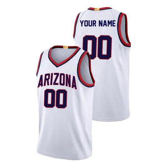 Basketball Custom Arizona Wildcats Jersey Stitched Name & Number Style10272301