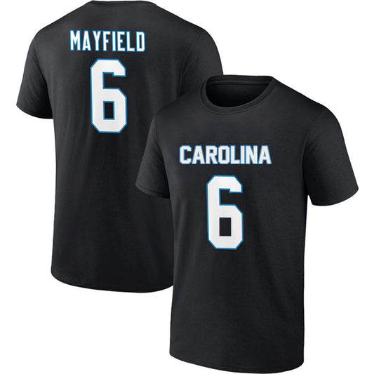 Carolina Mayfield 6 Short Sleeve Tshirt Blue/Black/Grey Style16082201