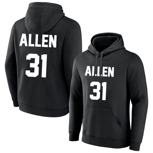 Jarrett Allen 31 Pullover Hoodie Black Style08092544