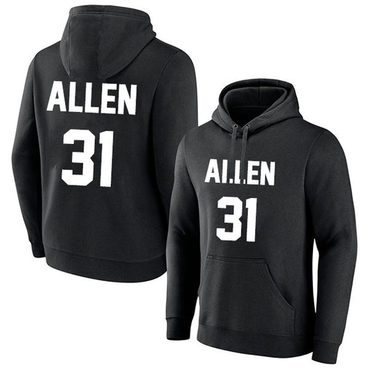 Jarrett Allen 31 Pullover Hoodie Black Style08092544