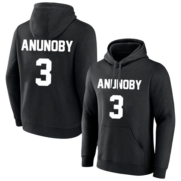 OG Anunoby 3 Pullover Hoodie Black Style08092551