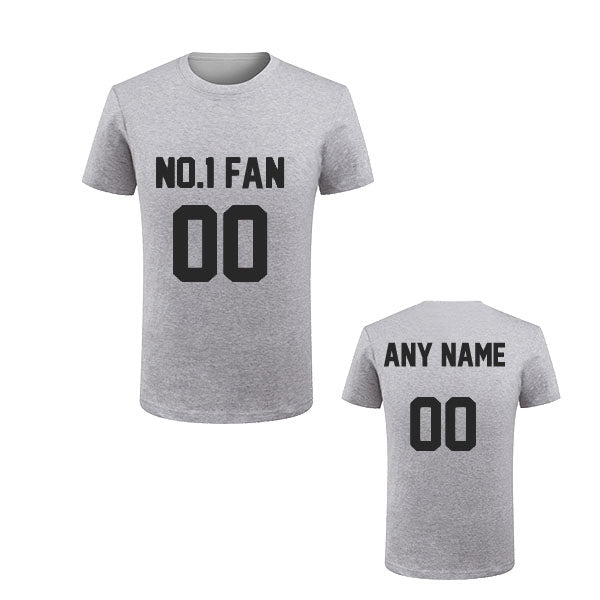 Custom "#1 Fan" Short Sleeve Tshirt Style18122201
