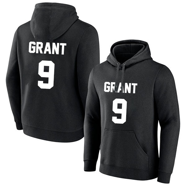 Jerami Grant 9 Pullover Hoodie Black Style08092577