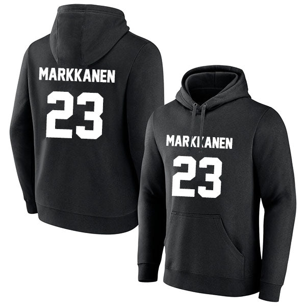 Lauri Markkanen 23 Pullover Hoodie Black Style08092585