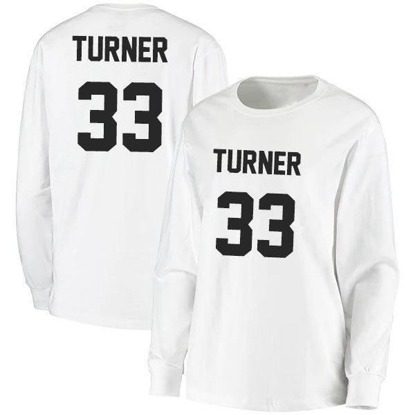 Myles Turner 33 Long Sleeve Tshirt Black/White Style08092781