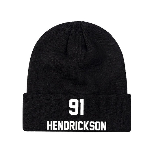 Cincinnati Hendrickson 91 Knit Hat Black/Orange/White Style08092485