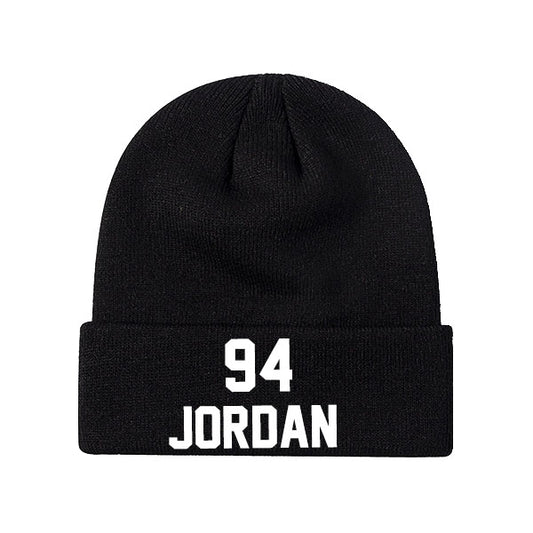 New Orleans Jordan 94 Knit Hat Black/White Style08092475