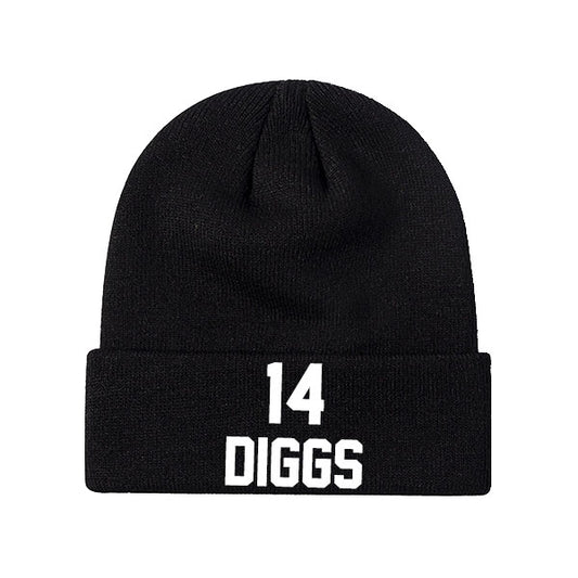 Buffalo Diggs 14 Knit Hat Black/Blue/Red/White Style08092468