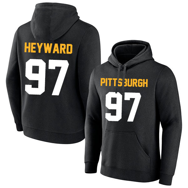 Pittsburgh Heyward 97 Pullover Hoodie Black Style08092318
