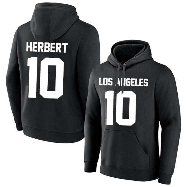 Los Angeles Herbert 10 Pullover Hoodie Black Style08092308