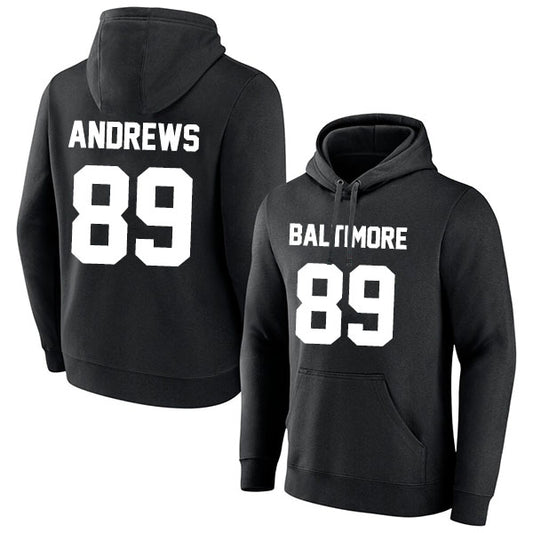 Baltimore Andrews 89 Pullover Hoodie Black Style08092321
