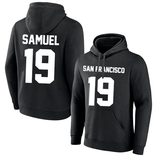 San Francisco Samuel 19 Pullover Hoodie Black Style08092317