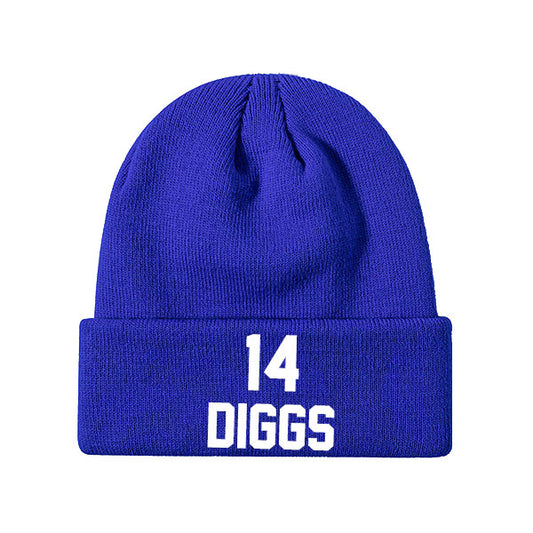 Buffalo Diggs 14 Knit Hat Black/Blue/Red/White Style08092468