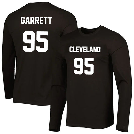 Cleveland Garrett 95 Long Sleeve Tshirt Brown/White Style08092228