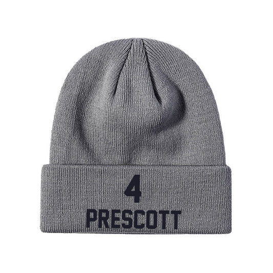 Dallas Prescott 4 Knit Hat Black/Gray/Navy/White Style08092497