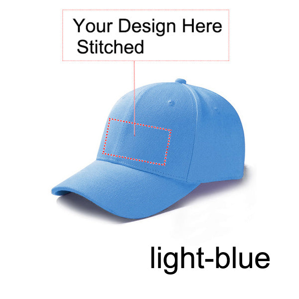 Customized Stitched Curved Adjustable Baseball Cap