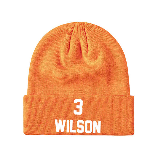 Denver Wilson 3 Knit Hat Black/Orange/Navy/White Style08092481