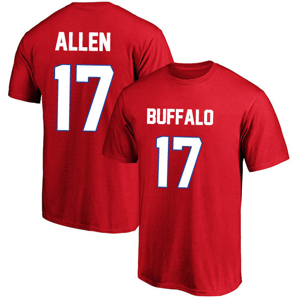 Buffalo Allen 17 Short Sleeve Tshirt Blue/White/Red Style03092207