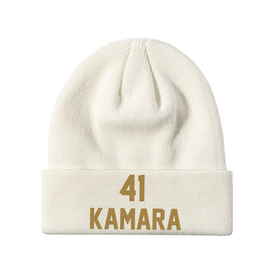 New Orleans Kamara 41 Knit Hat Black/White Style08092487