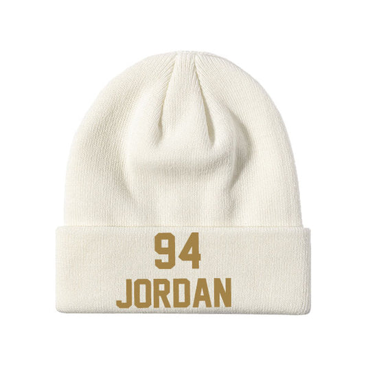 New Orleans Jordan 94 Knit Hat Black/White Style08092475