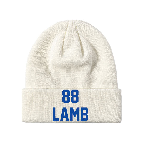 Dallas Lamb 88 Knit Hat Black/Gray/Navy/White Style08092420