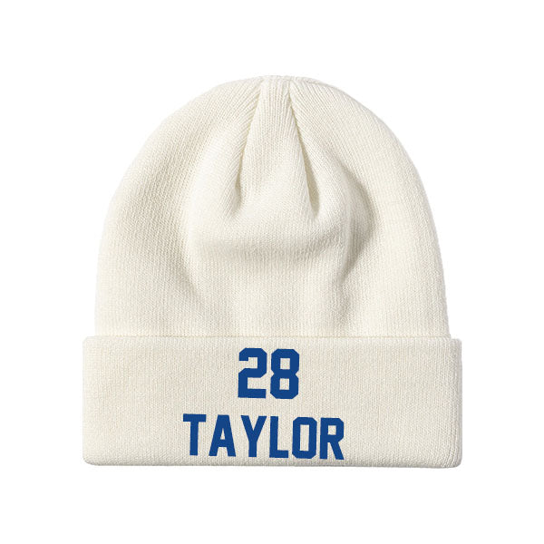 Indianapolis Taylor 28 Knit Hat Black/Blue/White Style08092415