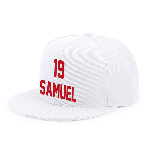 San Francisco Samuel 19 Flat Adjustable Baseball Cap Black/Gray/Red/White Style08092366