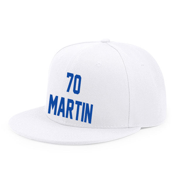 Dallas Martin 70 Flat Adjustable Baseball Cap Black/Gray/Navy/White Style08092357