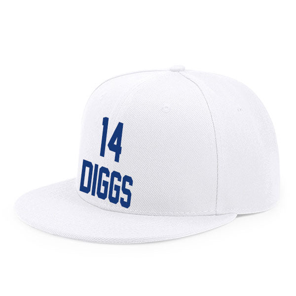 Buffalo Diggs 14 Flat Adjustable Baseball Cap Black/Blue/Red/White Style08092433