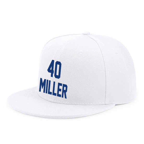 Buffalo Miller 40 Flat Adjustable Baseball Cap Black/Blue/Red/White Style08092427