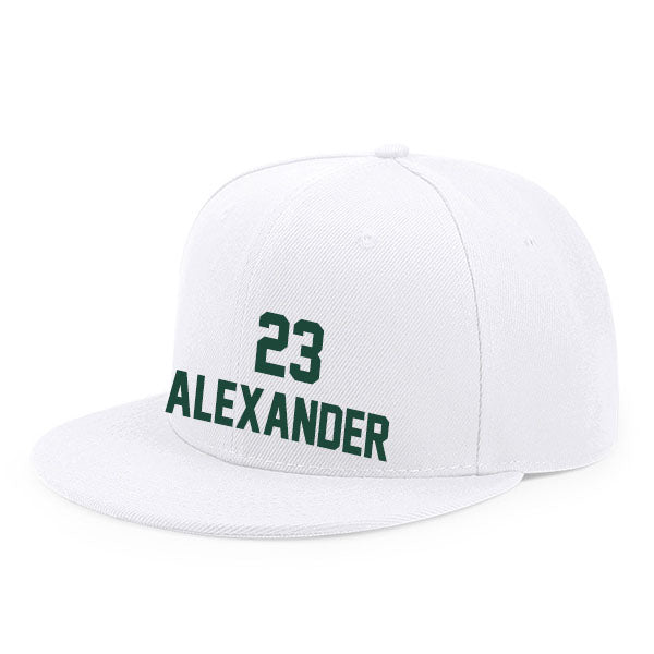 Green Bay Alexander 23 Flat Adjustable Baseball Cap Black/Green/White Style08092423