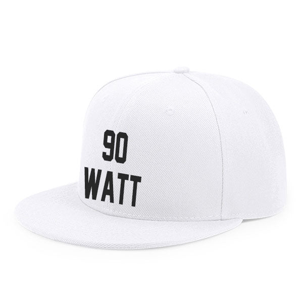Pittsburgh Watt 90 Flat Adjustable Baseball Cap Black/White Style08092348