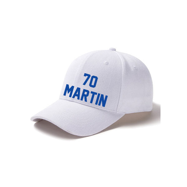 Dallas Martin 70 Curved Adjustable Baseball Cap Black/Gray/Navy/White Style08092398