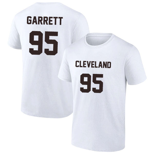 Cleveland Garrett 95 Short Sleeve Tshirt Brown/White Style03092209