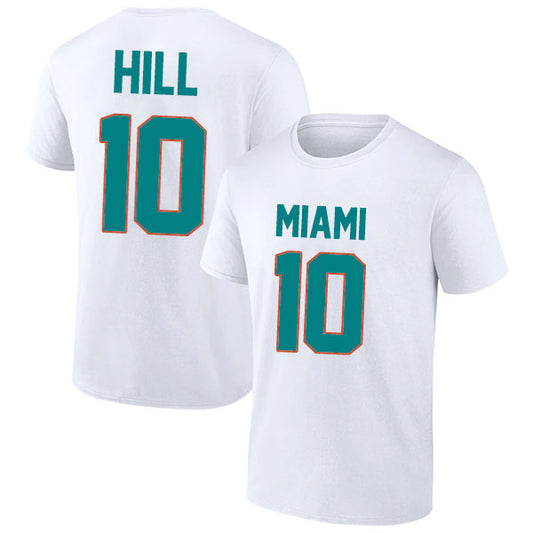 Miami Hill 10 Short Sleeve Tshirt Aqua/White Style05092204