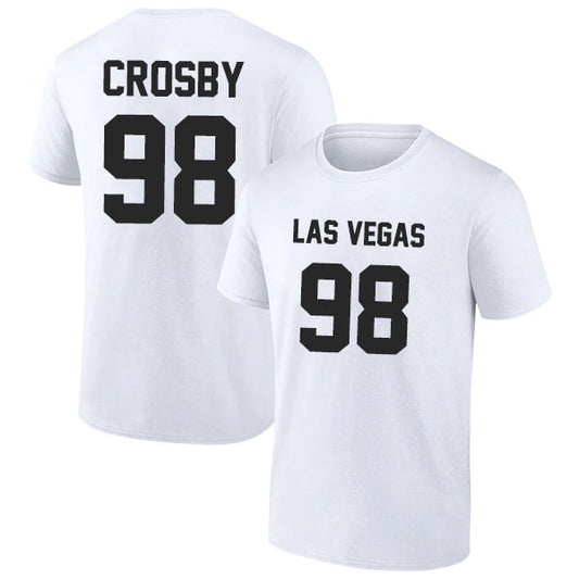 Las Vegas Crosby 98 Short Sleeve Tshirt Black/White Style08092271