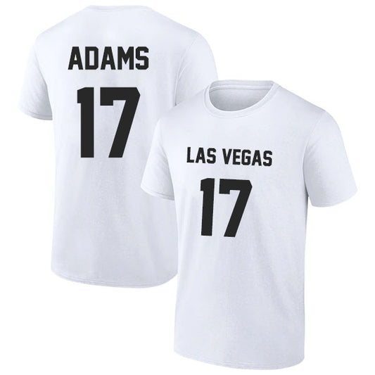 Las Vegas Adams 17 Short Sleeve Tshirt Black/White Style03092204