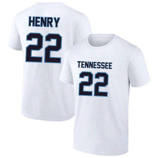 Tennessee Henry 22 Short Sleeve Tshirt Blue/White/Navy Style05092208