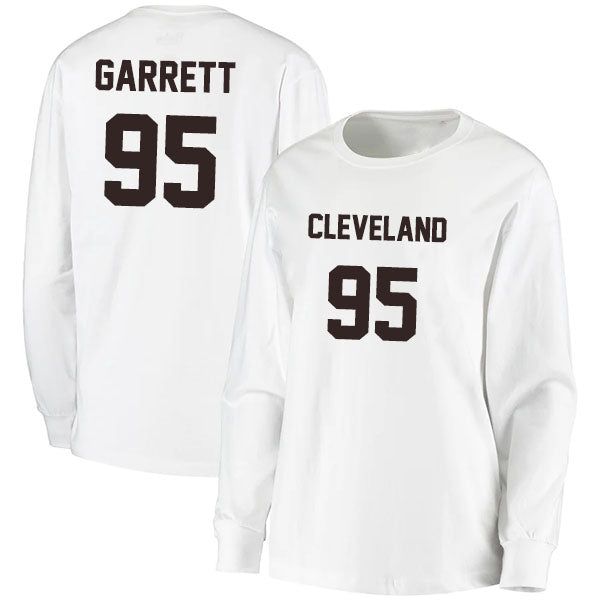 Cleveland Garrett 95 Long Sleeve Tshirt Brown/White Style08092228