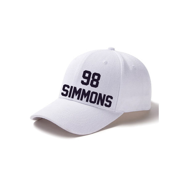 Tennessee Simmons 98 Curved Adjustable Baseball Cap Black/Blue/Navy/White Style08092460