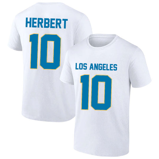 Los Angeles Herbert 10 Short Sleeve Tshirt Royal/White/Blue/Navy Style05092207