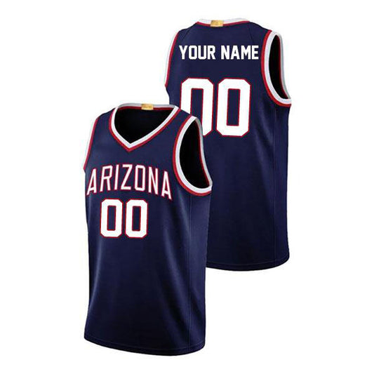Basketball Custom Arizona Wildcats Jersey Stitched Name & Number Style10272301