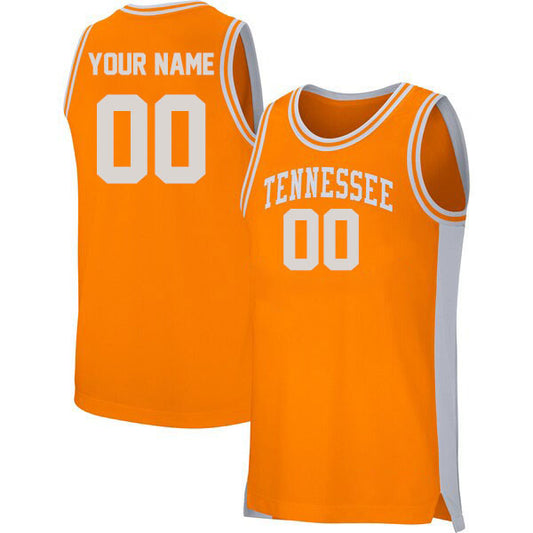 Basketball Custom Tennessee Volunteers Jersey Stitched Name & Number Style11222304