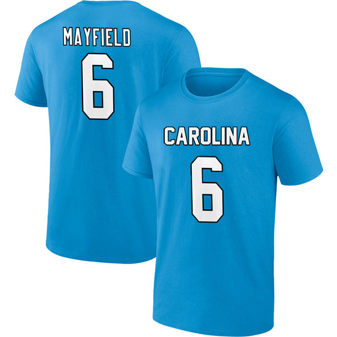 Carolina Mayfield 6 Short Sleeve Tshirt Blue/Black/Grey Style16082201
