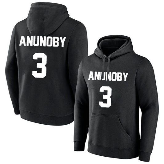 OG Anunoby 3 Pullover Hoodie Black Style08092551