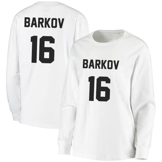 Aleksander Barkov 16 Long Sleeve Tshirt Black/White Style08092700