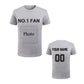 Custom "#1 Fan" Short Sleeve Tshirt Style18122104