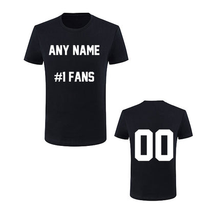 Custom "#1 Fan" Short Sleeve Tshirt Style18122103