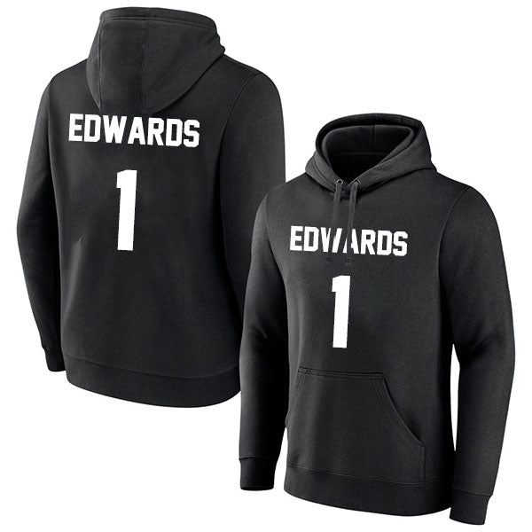 Anthony Edwards 1 Pullover Hoodie Black Style08092513