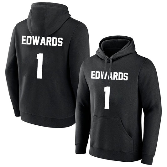 Anthony Edwards 1 Pullover Hoodie Black Style08092513